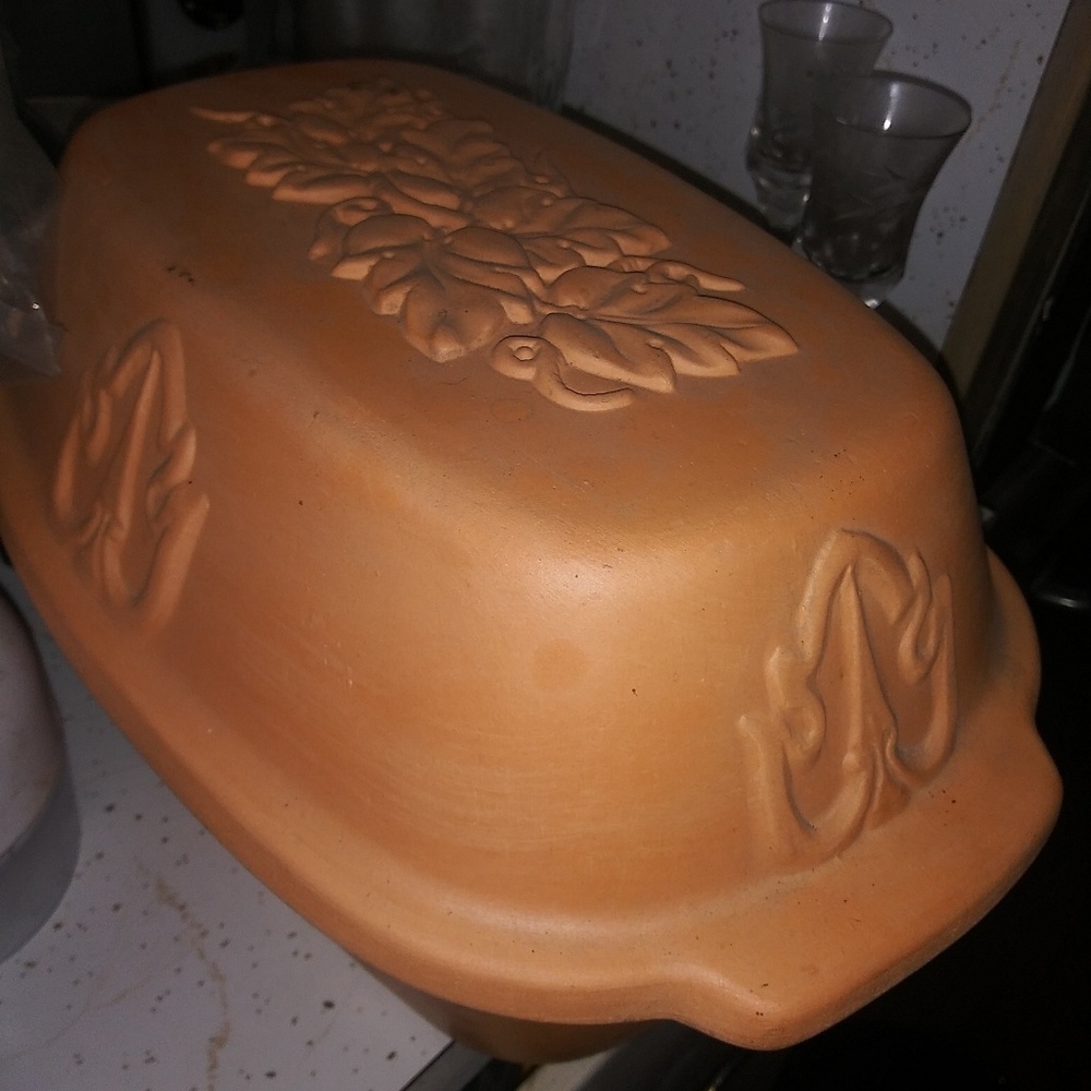 Vintage terracotta bread maker